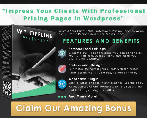 WP Offline Pricing Pro Image