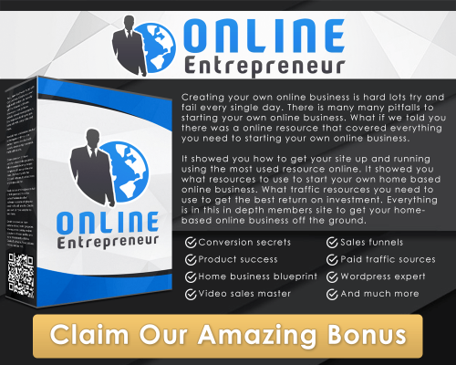 PREMIUM Online Entrepreneur Image