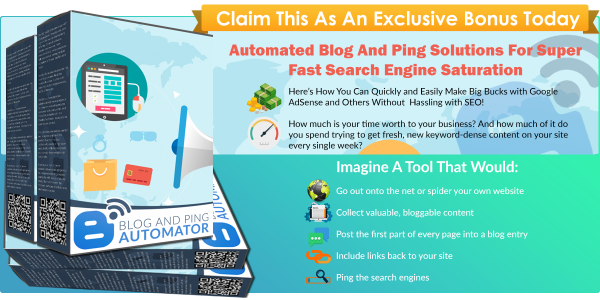 Blog And Ping Automator Image