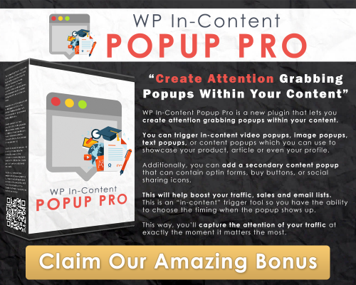 WP In-Content Popup Pro Image